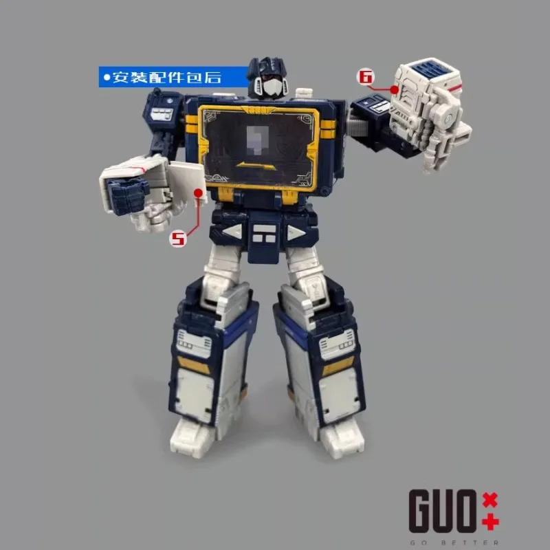 Hollow Filling Transformation Completion Upgrade Accessories Pack for Transcendental United G1 Universe Soundwave