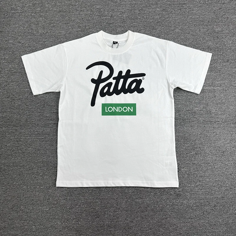 PATTA Short Sleeve t shirt Letter Print 2026 Summer Loose Breathable Cotton Top Street Men Casual Patta T-shirt view 3
