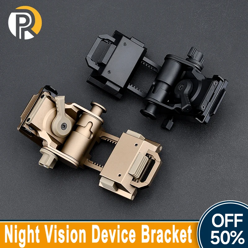 

L4G24 Night Vision Device Metal Bracket Fit PVS15 PVS18 GPNVG18 Suitable FAST Helmets Wendy Helmet Hunting Equipment Accessories