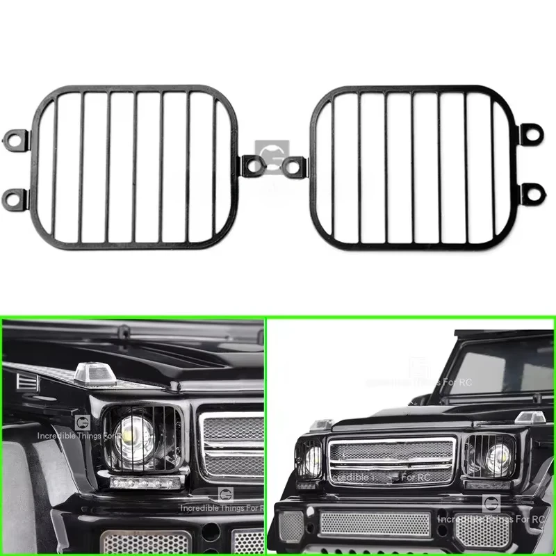 

1 Pair Metal Net Cover for 1/10 RC Crawler Car Traxxas TRX4 G500 TRX6 G63 Diy Parts