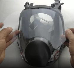 Pellicola protettiva antigraffio antiolio per 3M 6800 maschera antigas verniciatura respiratore a spruzzo protezione per lenti dello schermo della finestra a pieno facciale