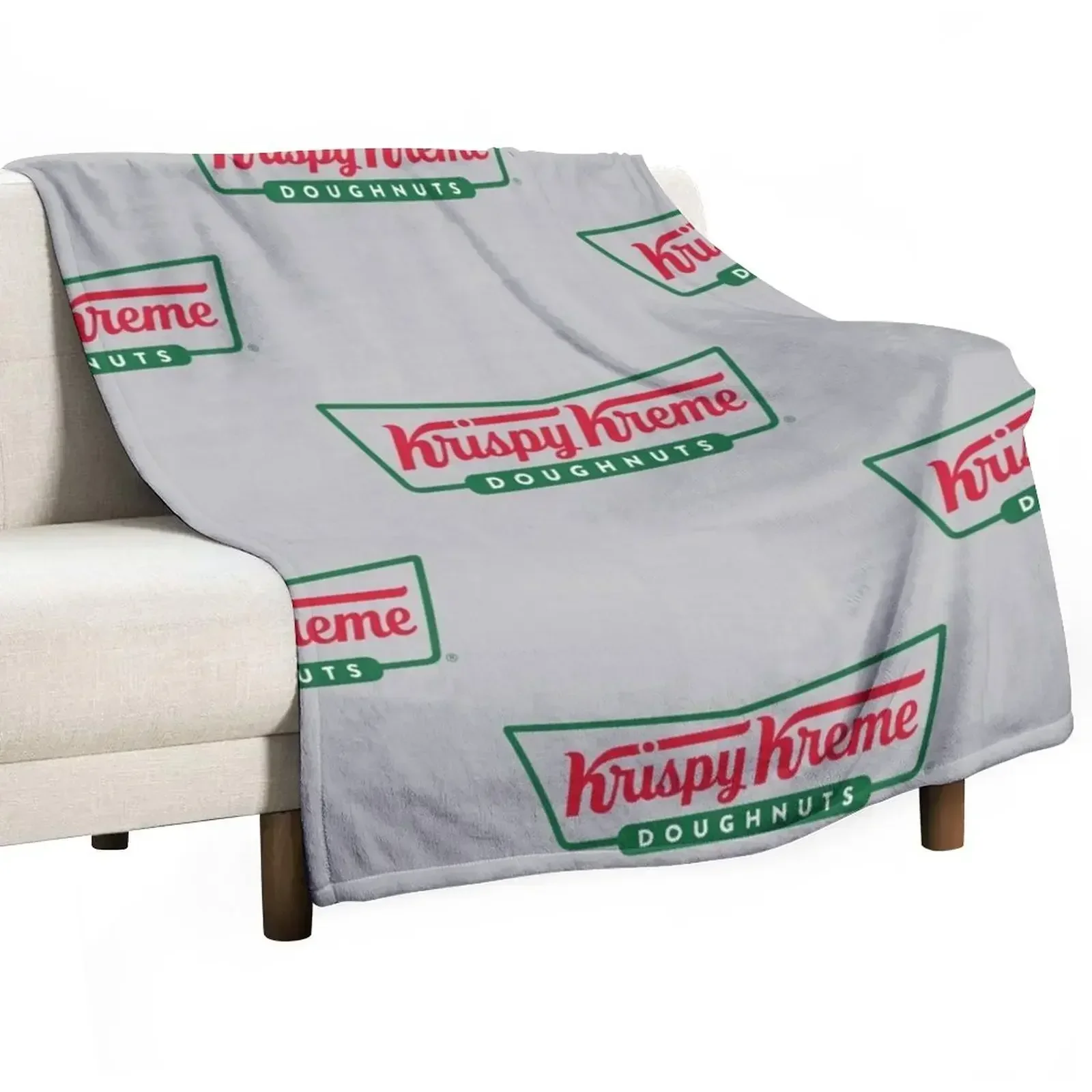 Krispy Kreme Resto and Bakery Throw Blanket Bed covers Summer Shaggy Thermals For Travel Blankets