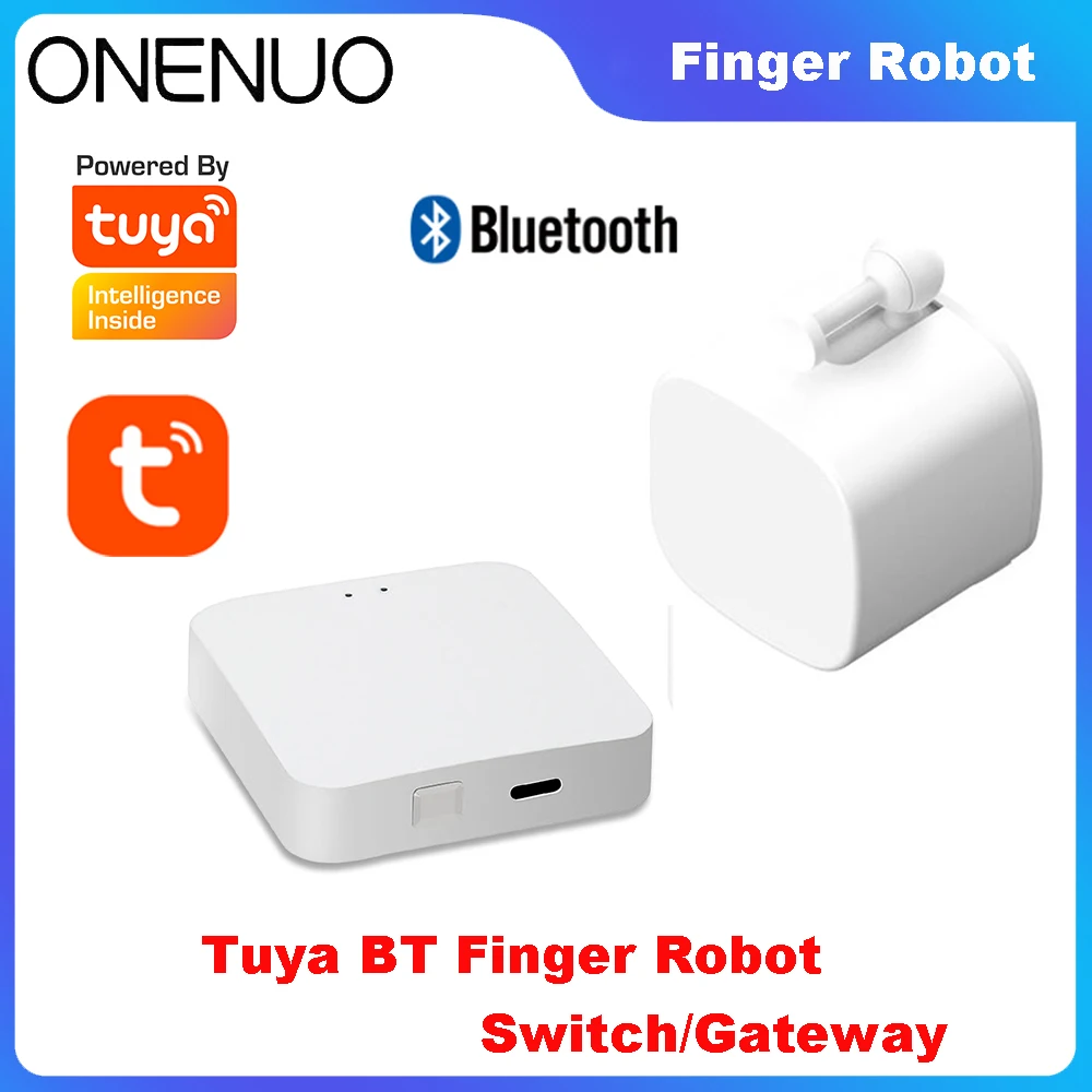 Tuya Bluetooth Finger Robot Interruttore Pulsante Pusher e gateway per la scelta dell'APP Fingerbot Arms Interruttore wireless per uso domestico intelligente