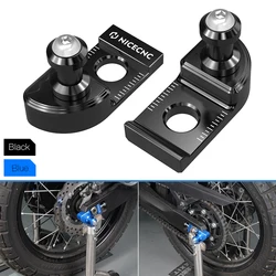 2x Swingarm Spools Chain Adjusters for Yamaha Tenere 700 2019 2020 2021 2022 2023 2024 Tenere 700 Rally Edition Chain Tensioner