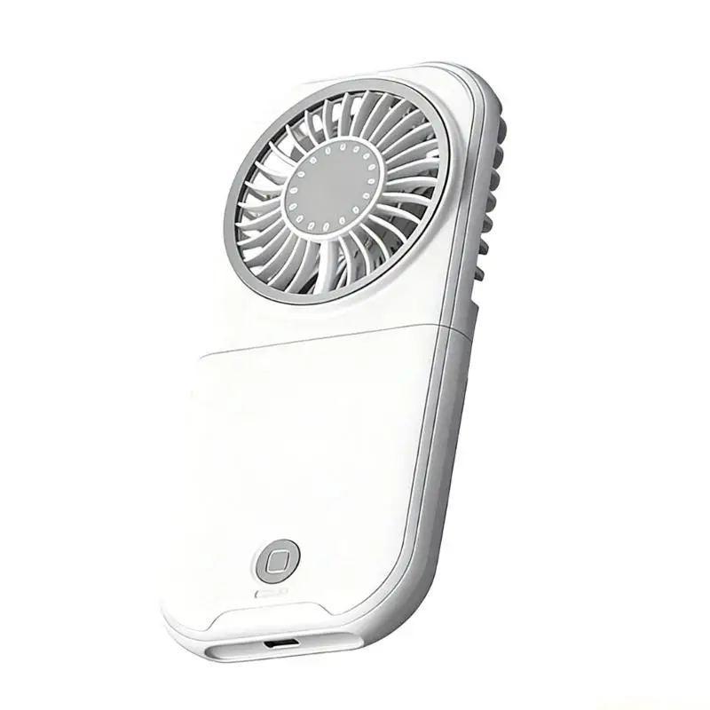 D0AB Fast Cooling Hanging Fan Foldable Small ABS Build Quiet Operation For Home Outdoor Use