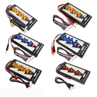 Xt30 Xt60 Xt90 T-plug Ec3 Ec5 Parallel Lipo Battery Charging Board 2-6s For Isdt Q6 Pl6 Pl8 Charger Imax B6 B6ac B8 Charger