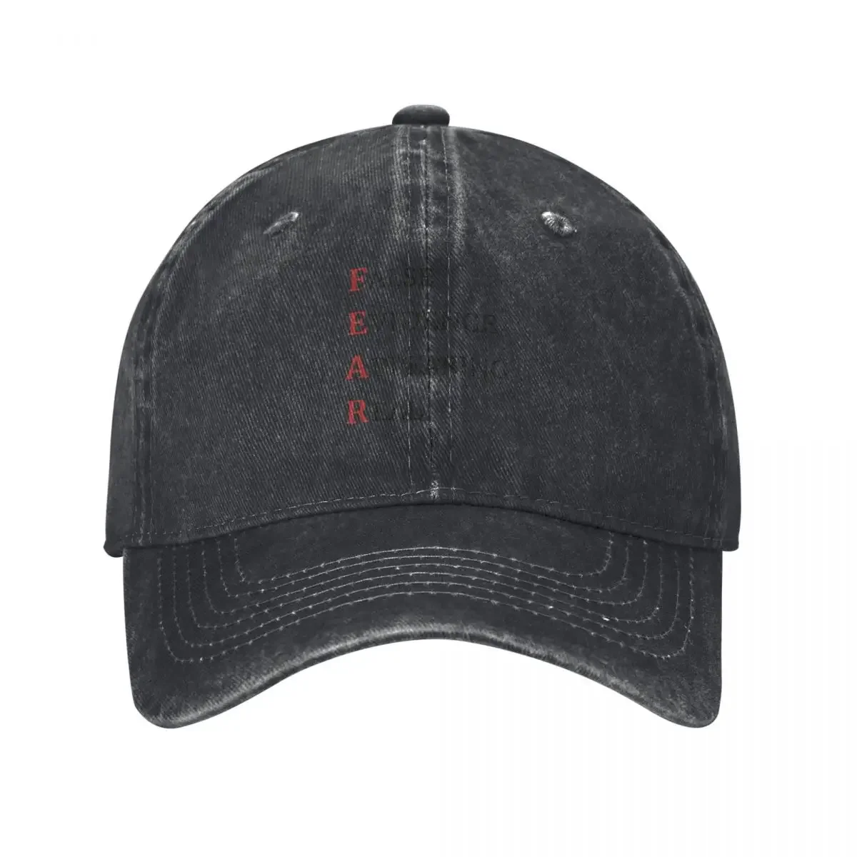 FEAR - False Evidence Appearing Real Baseball Cap Trucker Hat Luxury Hat |-F-| Golf Wear Boy Child Women's