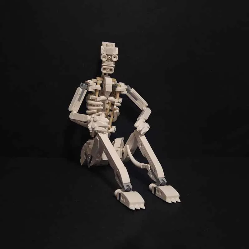 

269 шт. Moc креативная серия модель человеческого скелета DIY сборка строительный блок игрушка детский подарок на день рождения