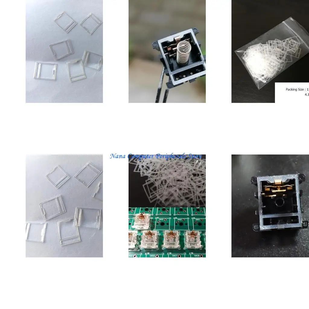 

F68C 0,15 мм пленки переключателя для механического переключателя клавиатуры Ремонт Inter-Axial Pad