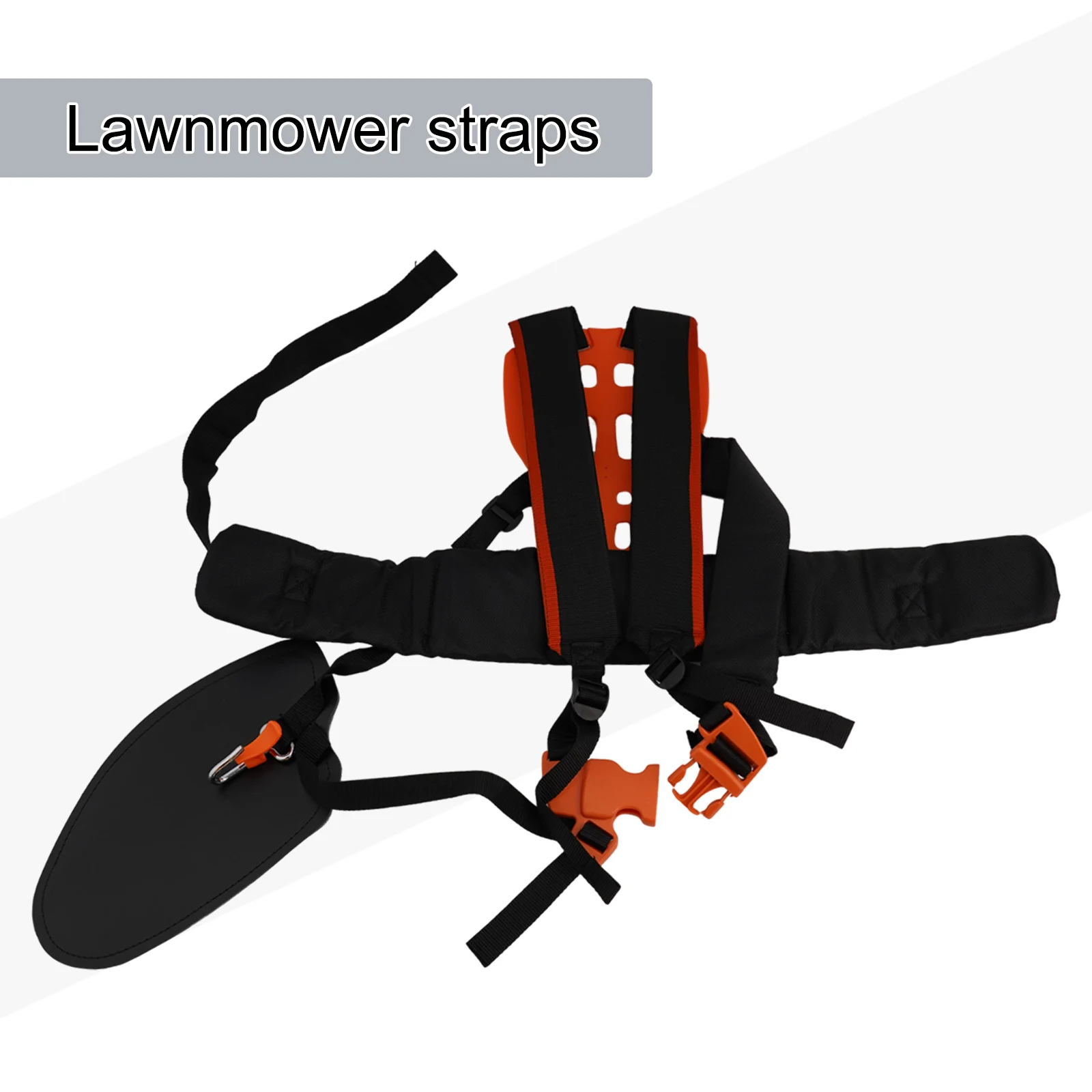 

User Friendly Adjustable Shoulder Harness for Brush Cutter Padded for Comfort Enhances Safety and Reduces Strain