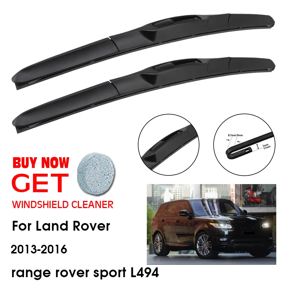 

Car Wiper Blade For land Rover range rover sport L494 24"+20" 2013-2016 Front Windscreen Windshield Wipers Accessories