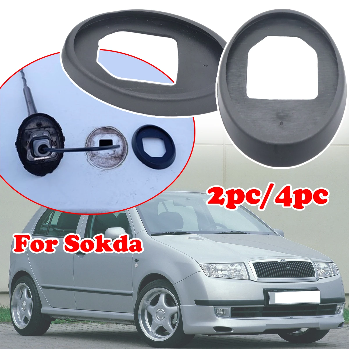 2/4Pc For Sokda Fab… - image