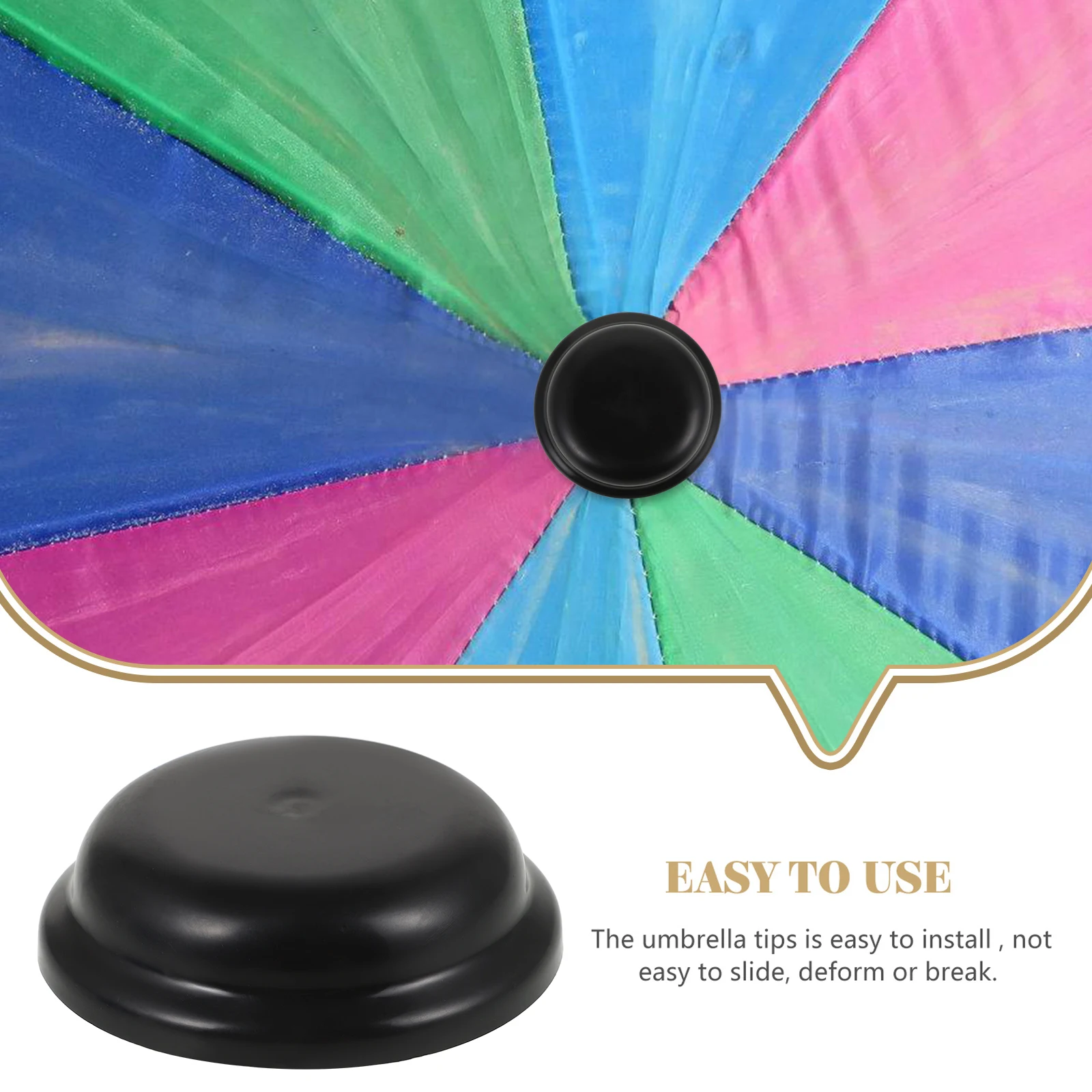 

Umbrella Tops Cover Repair Parts Caps Tip Protector Ends Sun Umbrella Accessories Outdoor Shade Garden Supplies