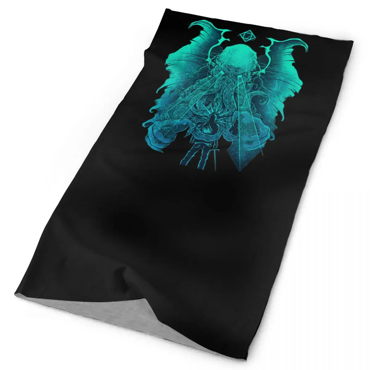 Lightning Cthulhu Wars Horror Arkham H. P. Miskatonic Lovecraft 01 Neck Gaiter Bandana Scarf Face Mask Hunting