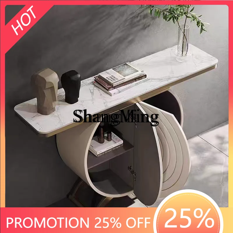 

FG good-looking light luxury porch cabinet entry partition foyer cabinet storage storage decorative cabinet