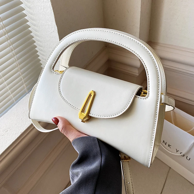 

Luxury Women's Messenger Bag PU Leather New Shoulder Bag Versatile Temperament Fashion Handbag For Elegant Office Lady