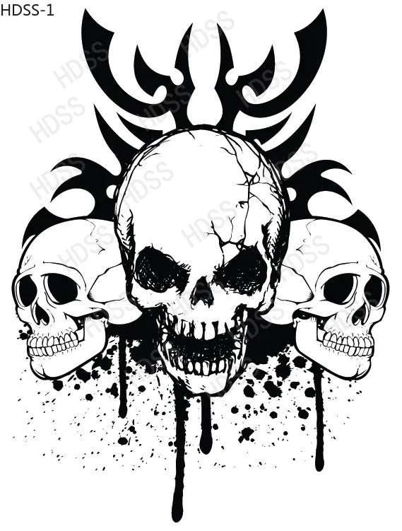 

Personality Decal Death Skull Vinyl Decal StickerWaterproof Car Sticker on Motorcycle Laptop Decorative Accessories