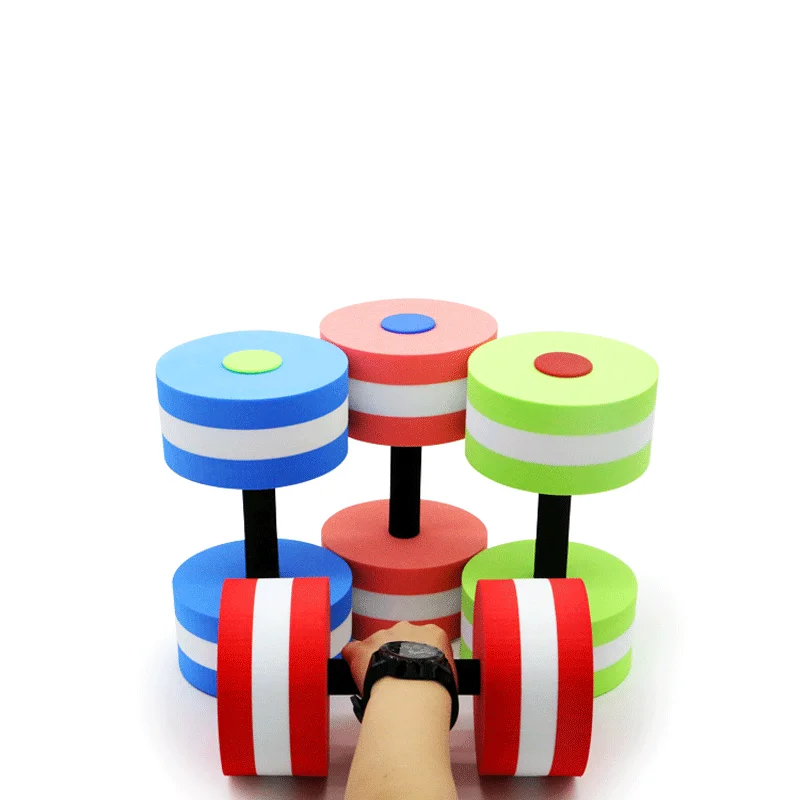 Fashion Water Dumbbells Aqua Dumbbells Soft Foam Swimming Barbellpromote sales