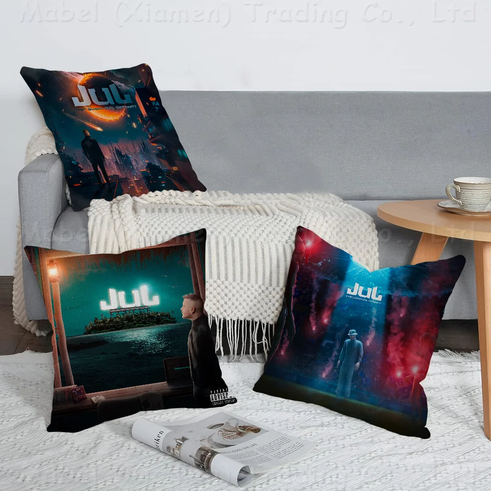 

JuL C'est Pas Des Lol Pillow Covers Cartoon Sofa Decorative Home Double-sided Printing Short Plush Cute Cushion Cover