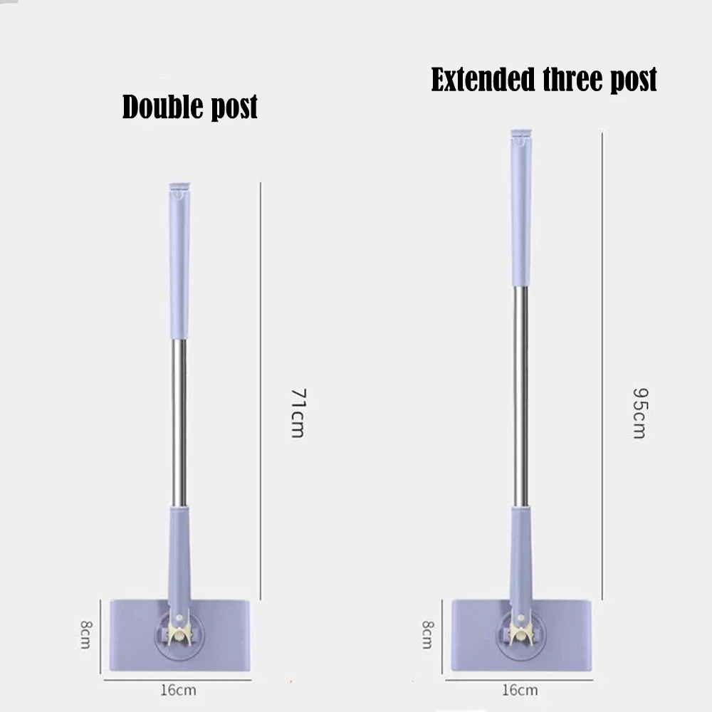 얼굴 수건 걸레 바닥/창문용 핸즈프리 청소 평판 걸레 360 ° 회전 미니 걸레 물티슈 가정용 주방 청소 도구