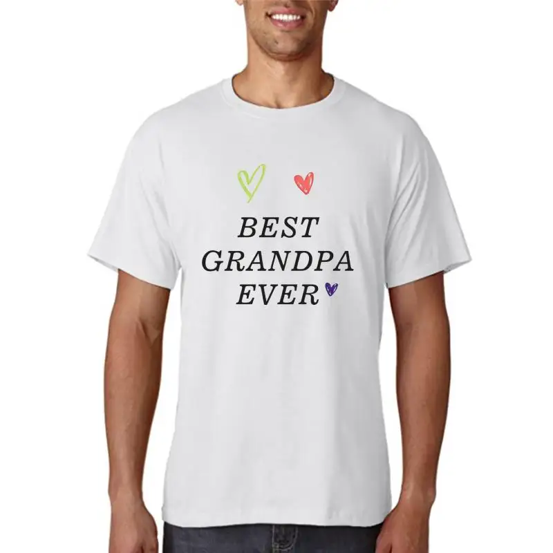 T-shirts Women Summer Best Grandpa Ever Print Graphic Tee Aesthetic Shirts For Women Casual Short Sleeve Ladies Tops