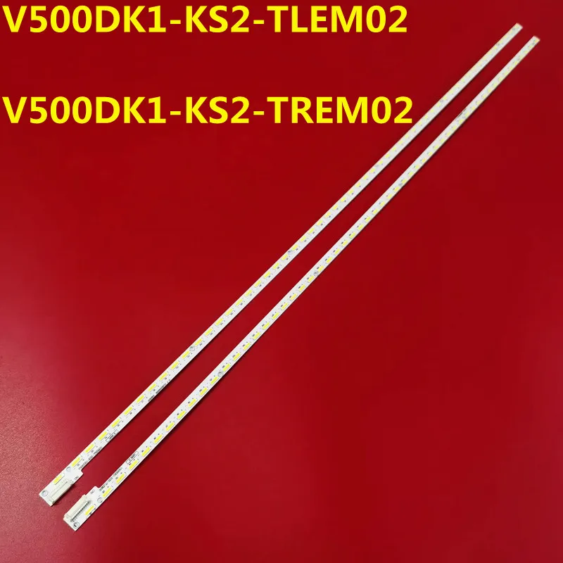 LED-Hintergrund beleuchtung Streifen 56leds für TX-50CX670E TX-50CX680E V500DK1-KS2-TLEM02 V500DK1-KS2-TREM02 6202 b000a1g00 6202 b000a2g00