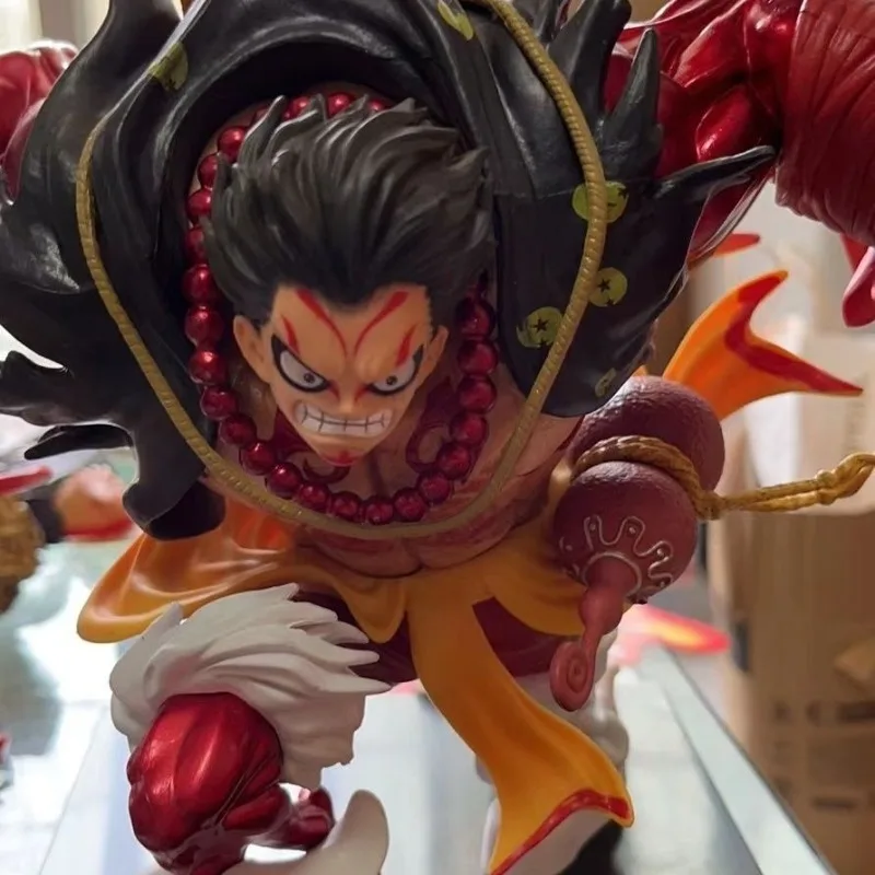 Nieuwe 35 cm EEN STUK Monkey D. Luffy Anime Figuur Pvc Model Desktop Decoratie Standbeeld Randapparatuur Ornamenten Verjaardagscadeautjes Speelgoed Kid