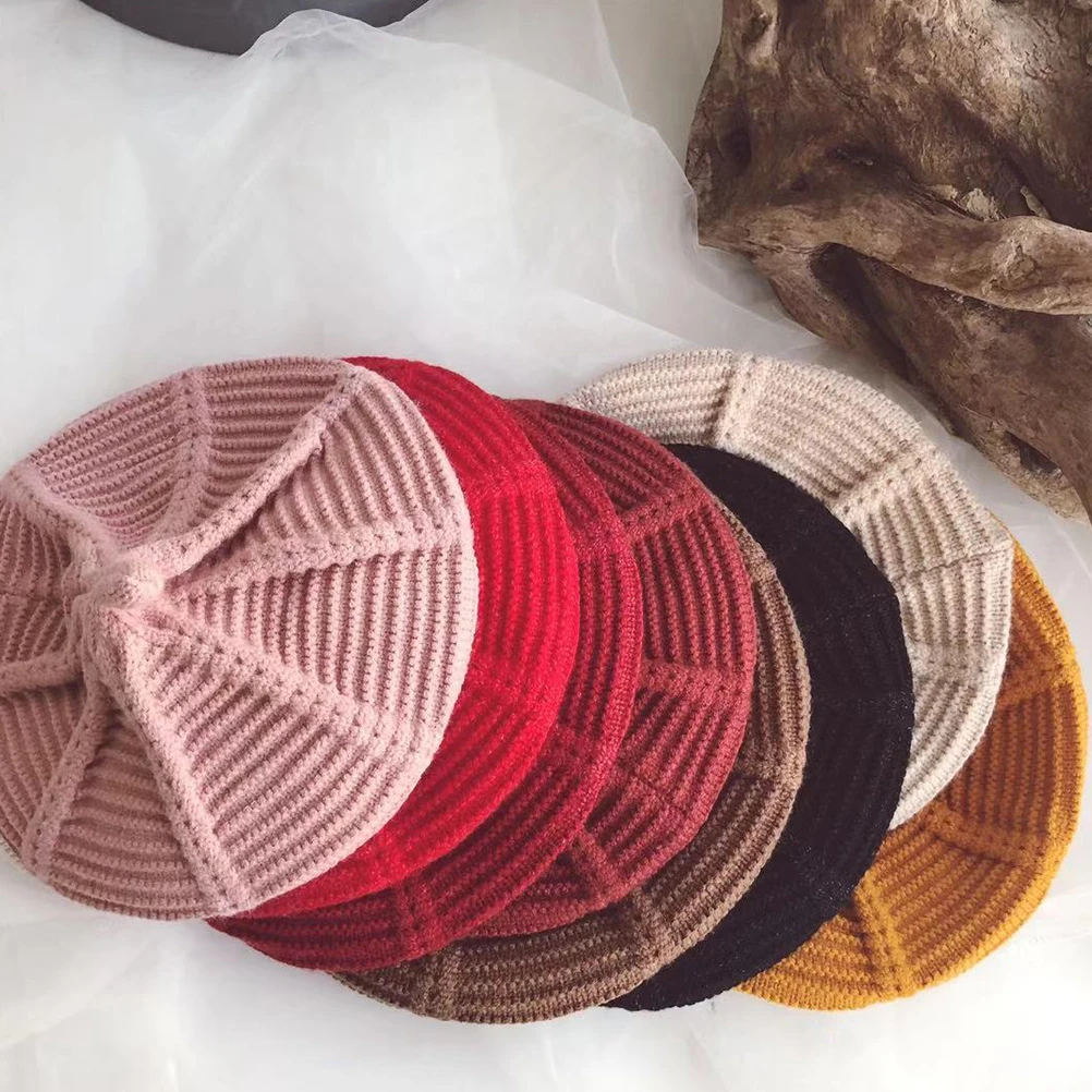 

Hat for Kids Children Children's Beret Weaving to Weave Newborn Girl Hats