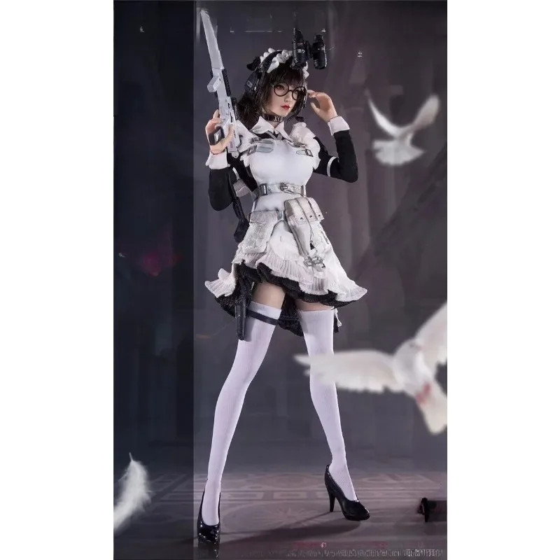 GDTOYS 1/6 ทหารหญิงแม่บ้านสาว ELIZA ชุดรุ่น 12''Action Figure Movable Eyeballs ของเล่นสะสม