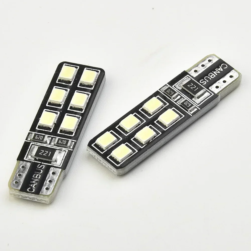 4pc Error Eyebrow Eyelid Light Bulb T10-12SMD-2835 LED For LED Mercedes-Benz W204 C300 C350 Car Lighting Accessories