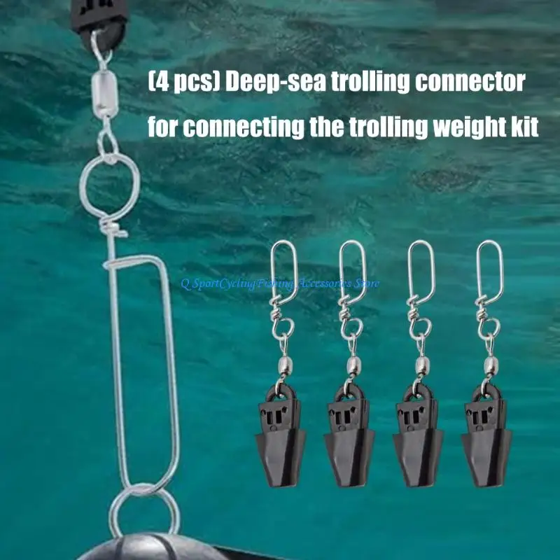 Downrigger Terminal Fishing Fishing Downrigger Clips Trolling Linker Equipment #2