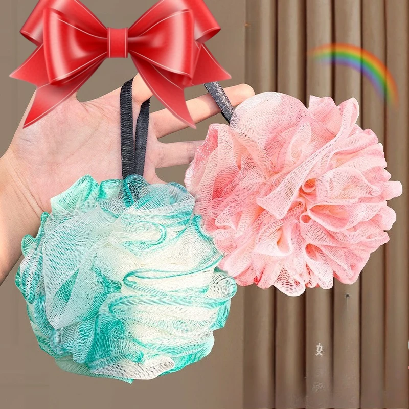 

1pcs High-end non-loose bath ball bath flower cute rub bath bubble bath female bath flower bath towel