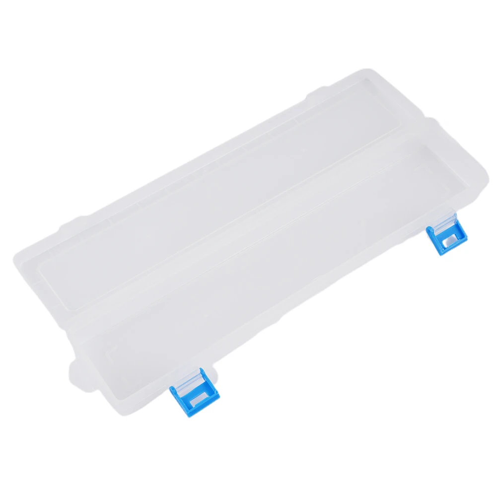 Plastic Tool Boxes & Storage Transparent Toner Pencil Box Storage Box Pen Container Drawing Tools Bin Storage Box
