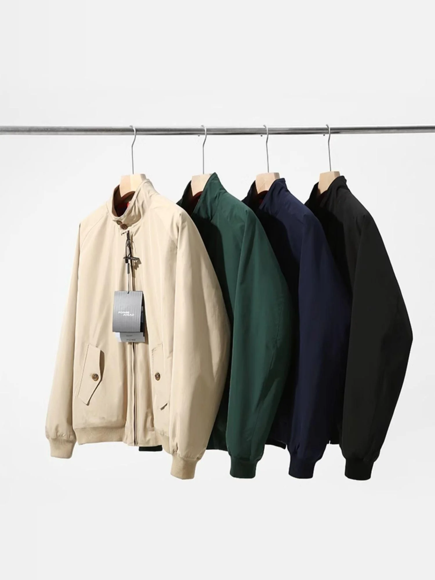 

Faionable Plaid Cotton Jaet G9 Harrington Casual ex Осенне-зимнее пальто Молодежное пальто Plant Stand Fit Long Sve Thiened