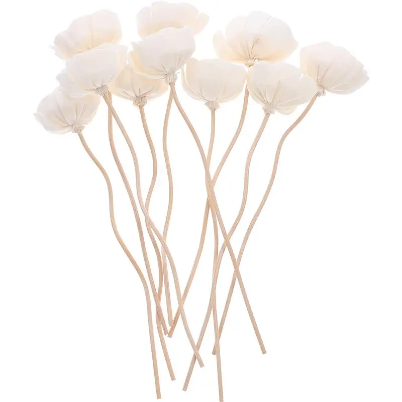 6/10pcs Rattan Dusks Stick Dried Flower Dusks Stick Essential Oil Fragrance Stick Aromatherapy DriedFlower Vine Home