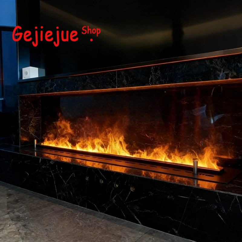 

Электрический камин Mist Fire Feature с увлажнителем: успокаивающий эффект пламени для снятия стресса и расслабляющих вечерних моментов