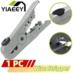 Wire Stripper Ethernet Cable Cutter, Ferramenta de corte de cabo redondo, Lan Cable Stripping para CAT7, CAT6, CAT5E, CAT5