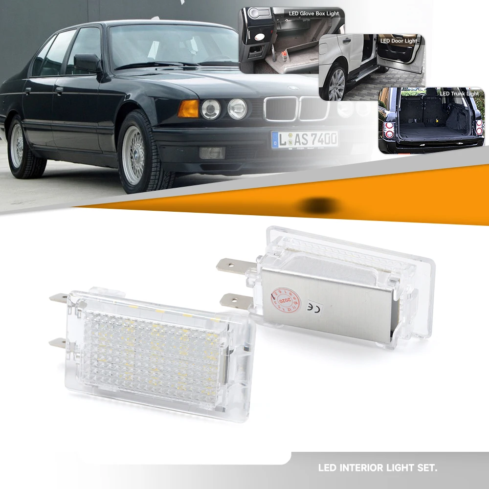 1pc LED cargo light glove box light for BMW 3 Series E30 E36 5 Series E34 E24 E32 E31 Mini cooper Hatch R50 2001-2006 R53 R52