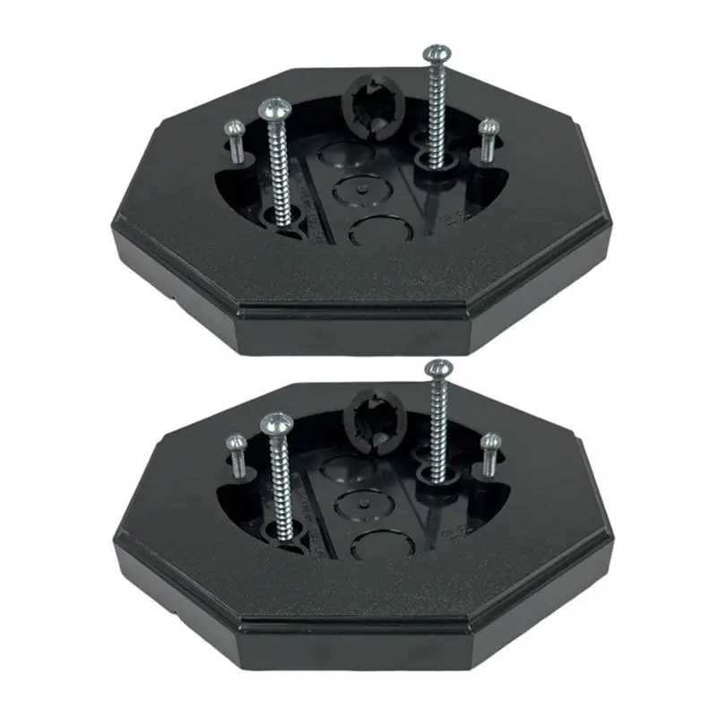 ABCA-Siding Mounting Block For Outdoor Mounting Plate Smooth Flat Siding Mounting Block Replace 8161