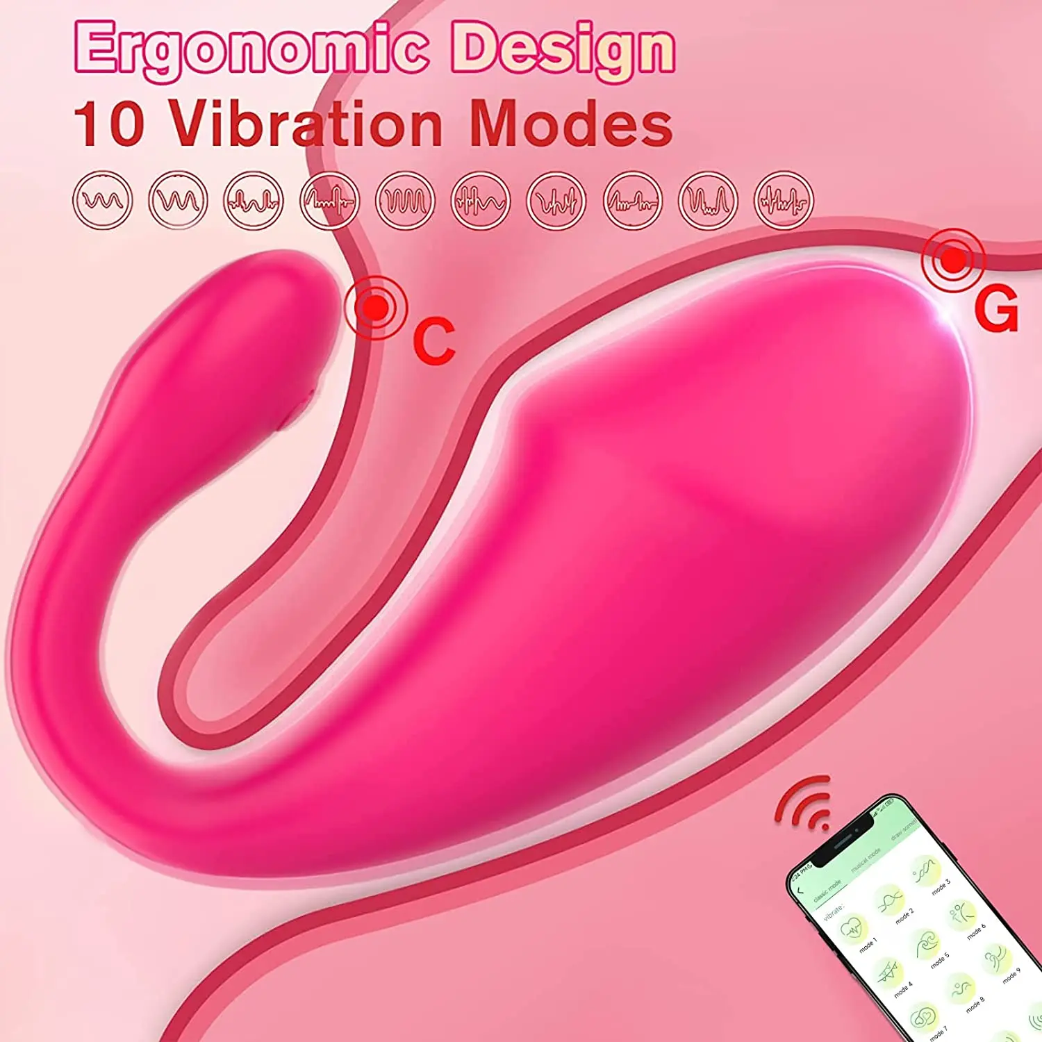 Women Wireless Remote Control App Vibrating Egg G-spot Clitoris Vagina Mastubator Panties Fidget Vibrator Sex Toys for Couples