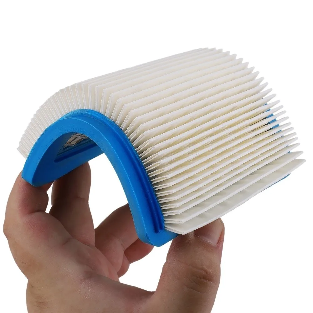 5pcs Pleated Paper Lawn Mower Air Filter Square O20 20 Filter Element Replacement Pre Gas Mower Air Filter