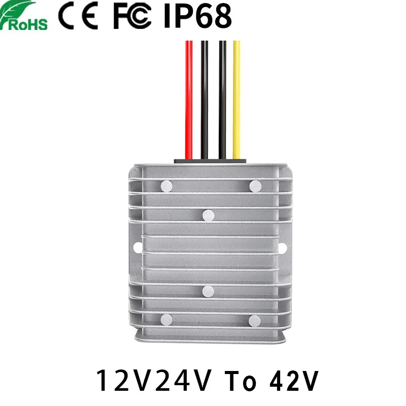 

12V to 42V1A2A3A DC power converter 24V to 42V4A5A6A DC power supply Increase voltage Increase voltage transformer module 9V-30V