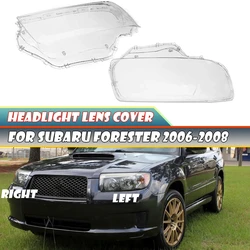 For Subaru Forester 2006 2007 2008 Headlamp Lamp Cover Shell Transparent Lampshade Left Right Headlight Lens Cover Replacement