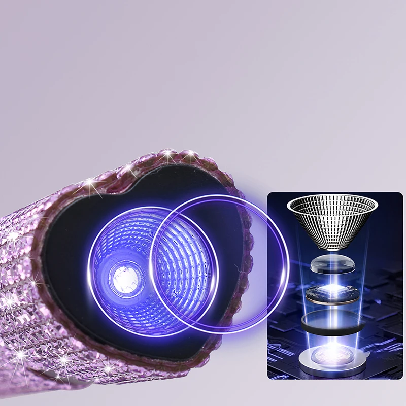 ポーランド 3 ワットポータブル LED ネイルランプコードレス充電式 USB ネイルドライヤーハンドヘルド UV ライトミニネイルライトジェルネイル用