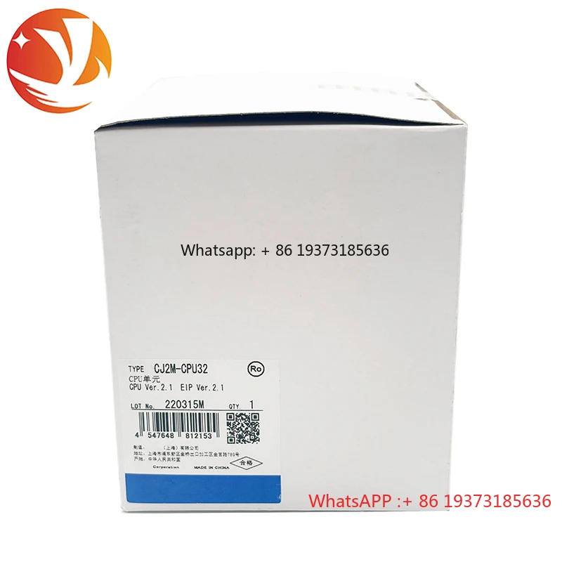 New Original Industrial Automation PLC Pac Dedicated Controller, Equipped With CJ2M-CPU32 Network Module