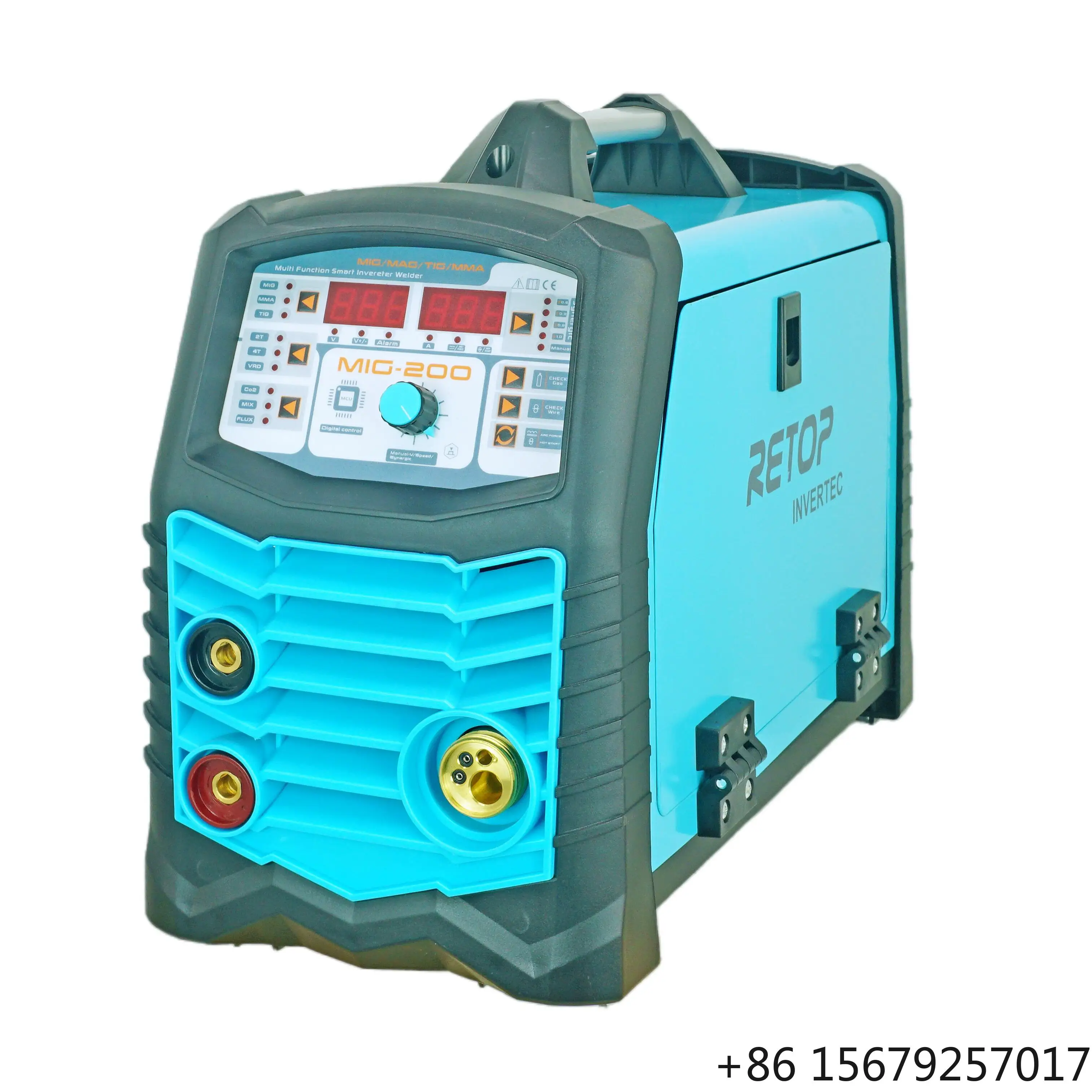 Portable Mig Mag Mma Tig 4-in-1 Multi-function 220V Tig Mig Welding Machine MIG - 200A for Produced in Small-scale Industry