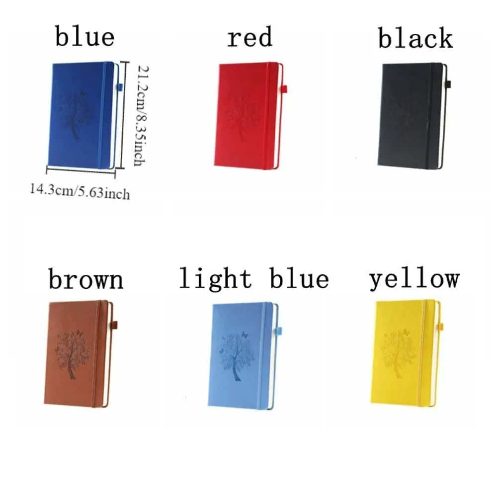 Personalized A5 Notebook 150 sheets Horizontal Line PU Leather Notebook With straps Thickened Pages Office Notebook Travel