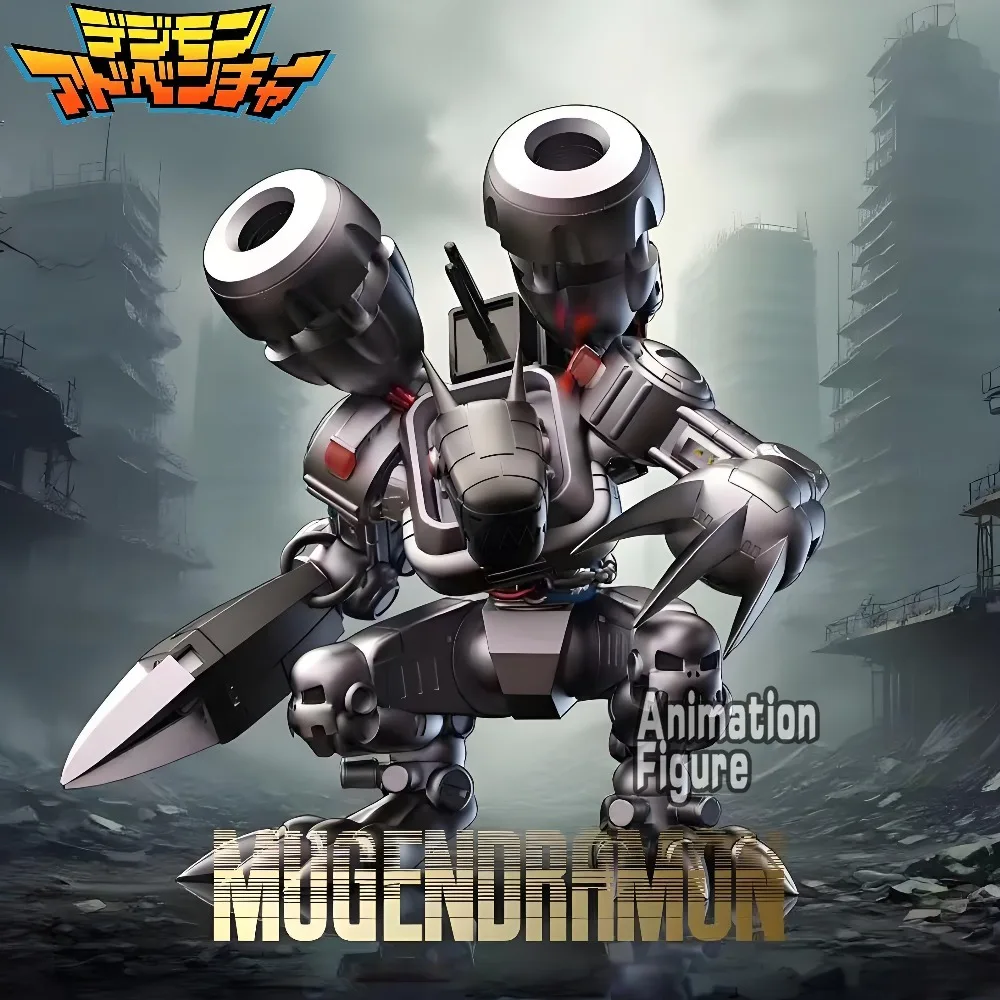 

19 см/7,48 дюйма, аниме Digimon Adventure, фигурка Mugendramon, фигурки героев, статуя из ПВХ, коллекция моделей, игрушки, подарки