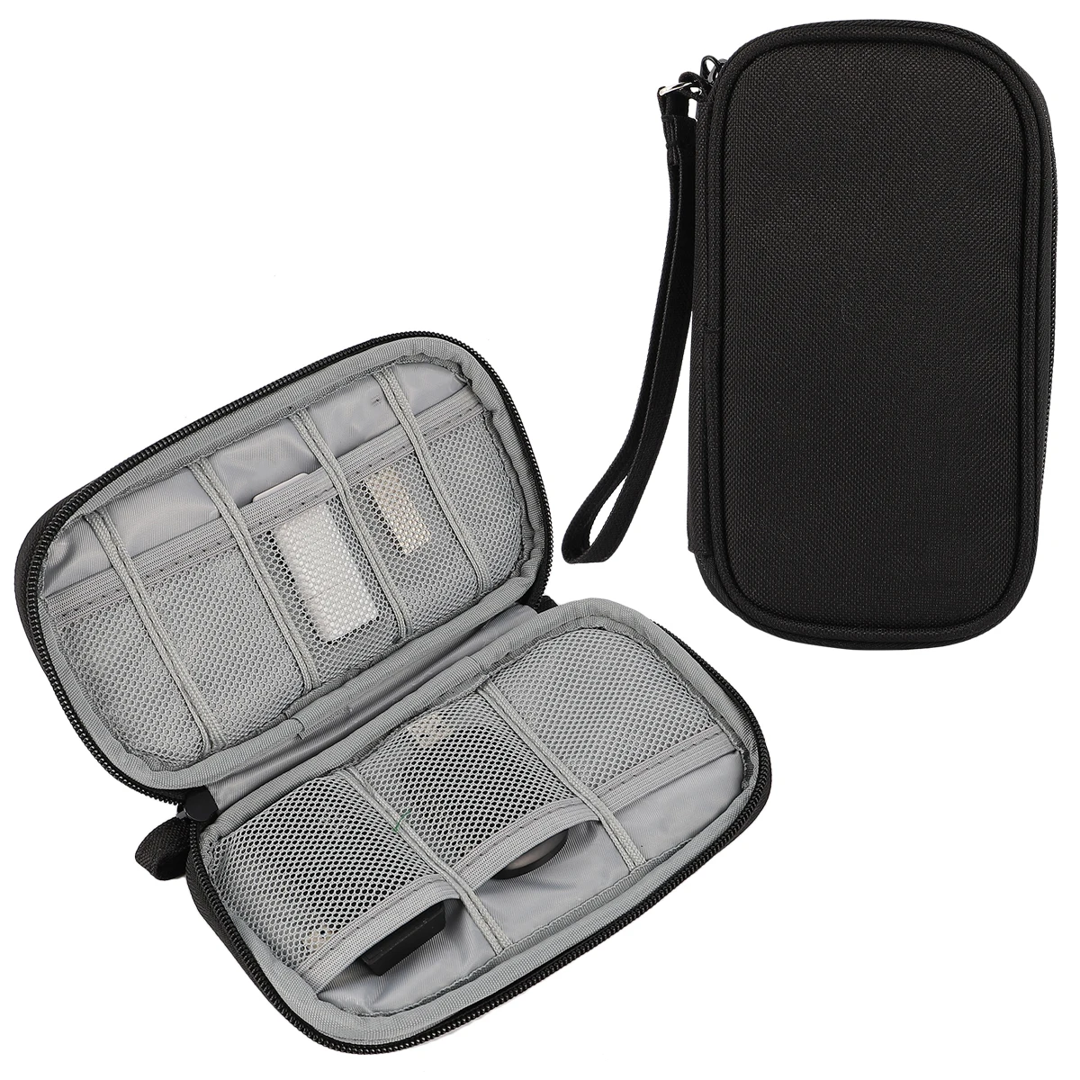 

USB Flash Drive Bag Shockproof Durable Storage ganizer Portable Case Lightweight Compact Anti Static Honeycomb Pocket
