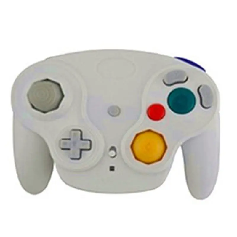 

ABAN Ergonomic Wireless Game Controller For For Gamecube NGC Console With 2.4Ghz Receiver Adapter Joystick Gamepad Mane